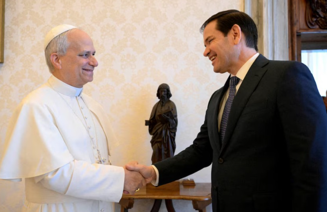 Marco Rubio llega al Vaticano para discutir con el Papa el tema de Cuba