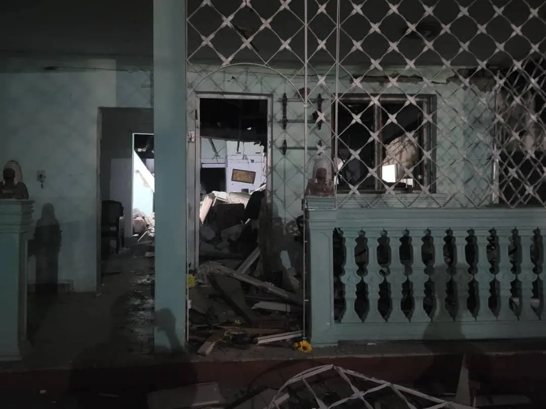Explota cilindro de gas en Cienfuegos: Cinco heridos, uno en estado crítico