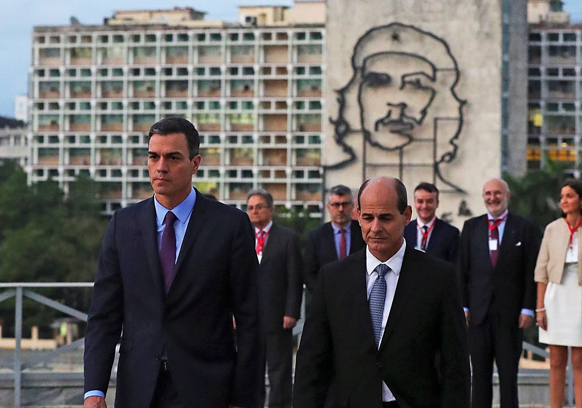 Revelan contratos millonarios entre el Gobierno de Pedro Sánchez y el régimen cubano